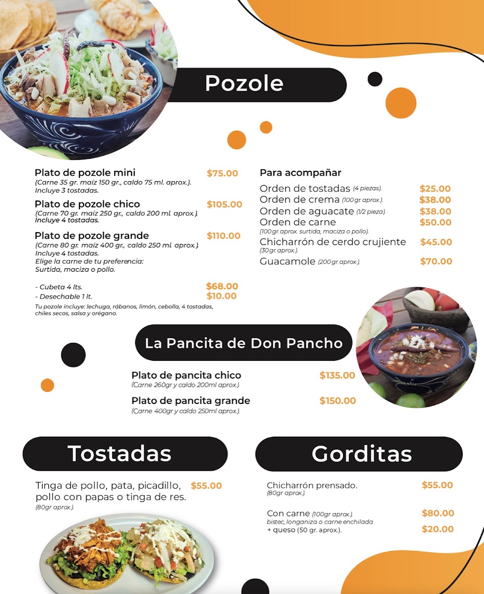 Pozole Don Pancho Tecámac Menu - Image 3